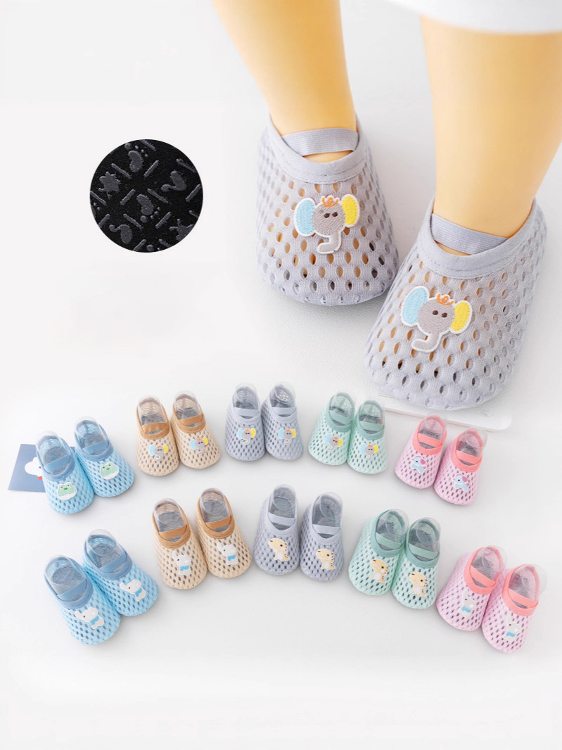 Unisex Baby Socks Non Slip - Baby Summer Walking Sock Shoes Cartoon