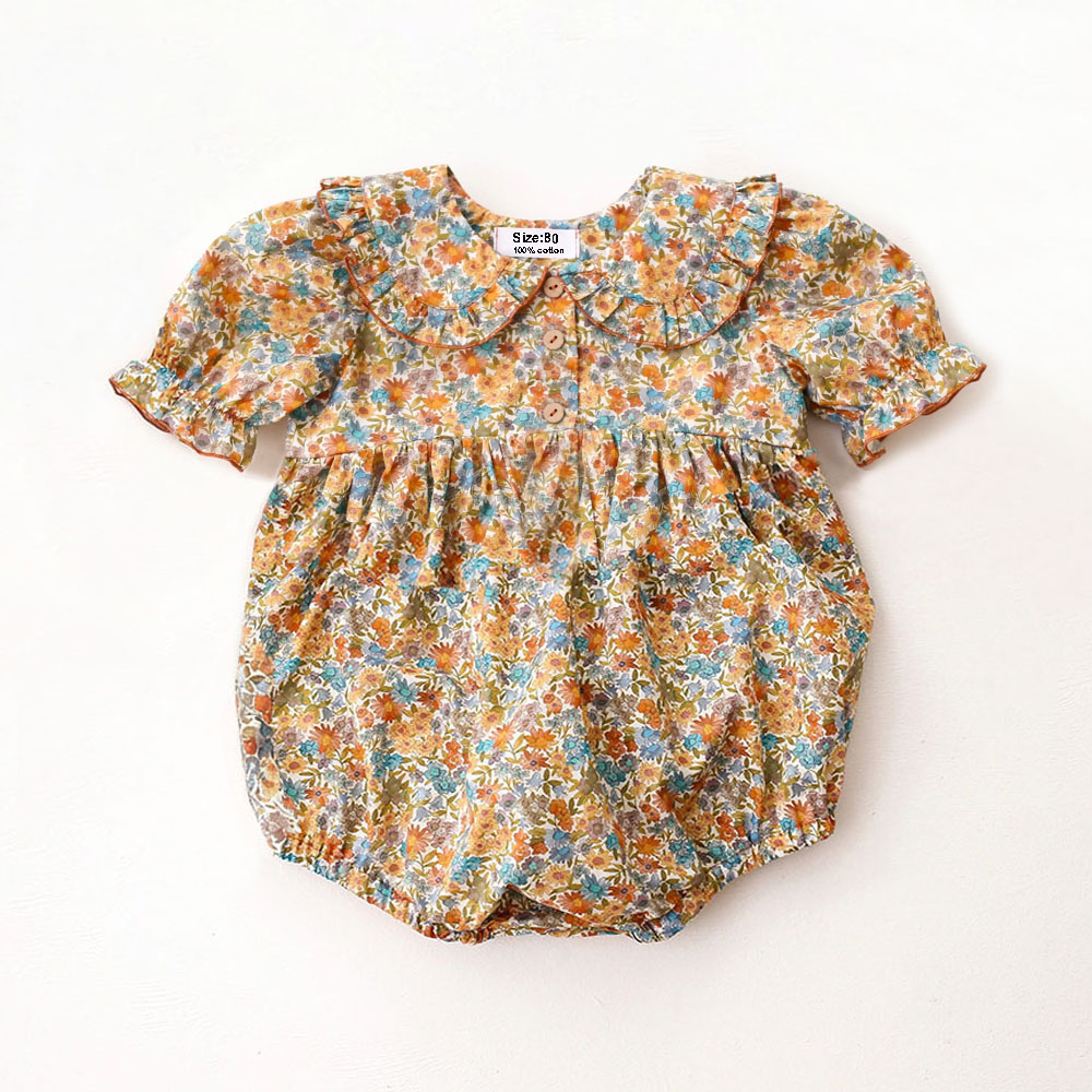 Summer Newborn Infant One-Piec - Newborn Baby Girl Romper Floral review and price