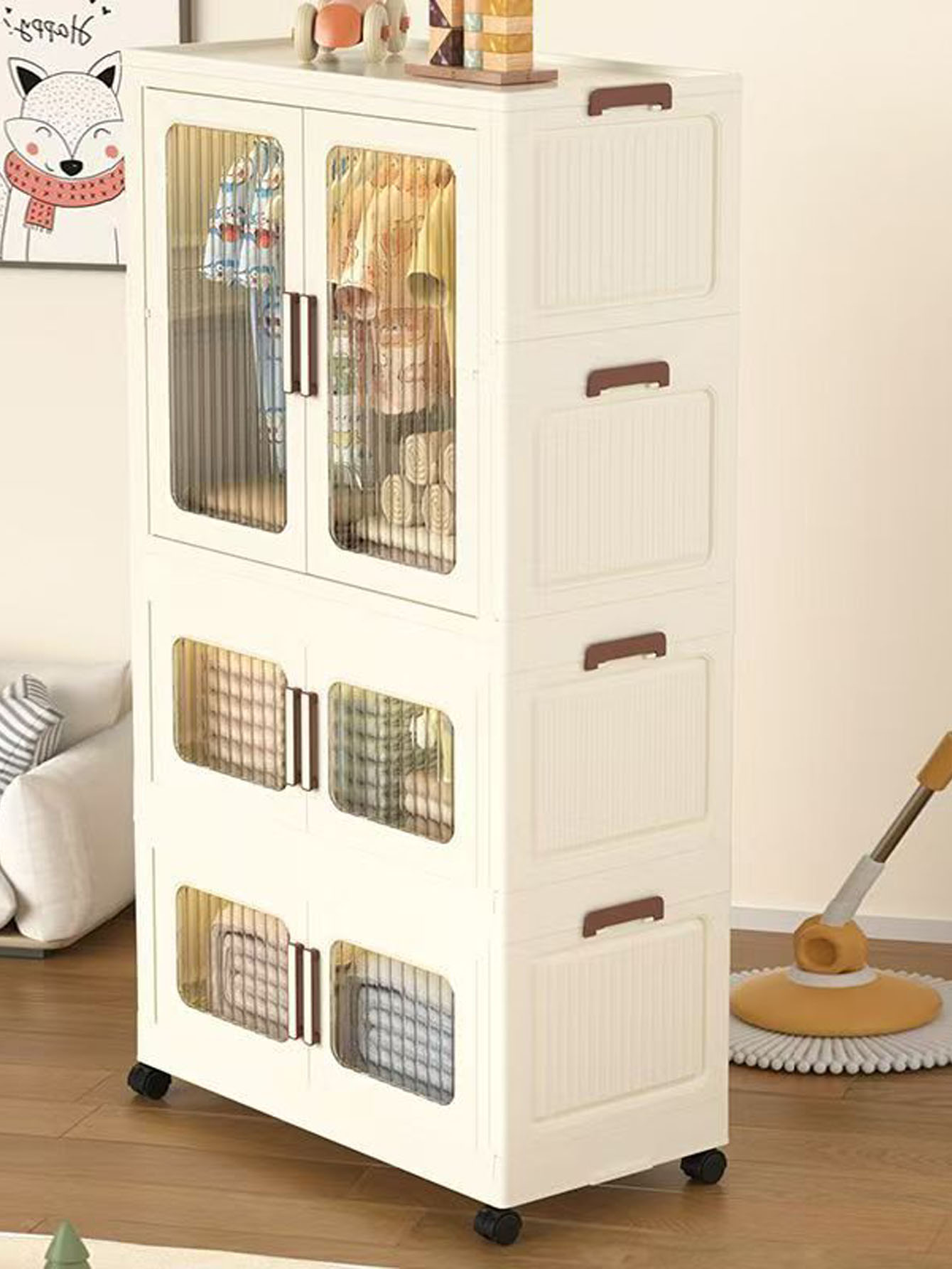 Folding storage cabinet home c - Baby Clothes review and price