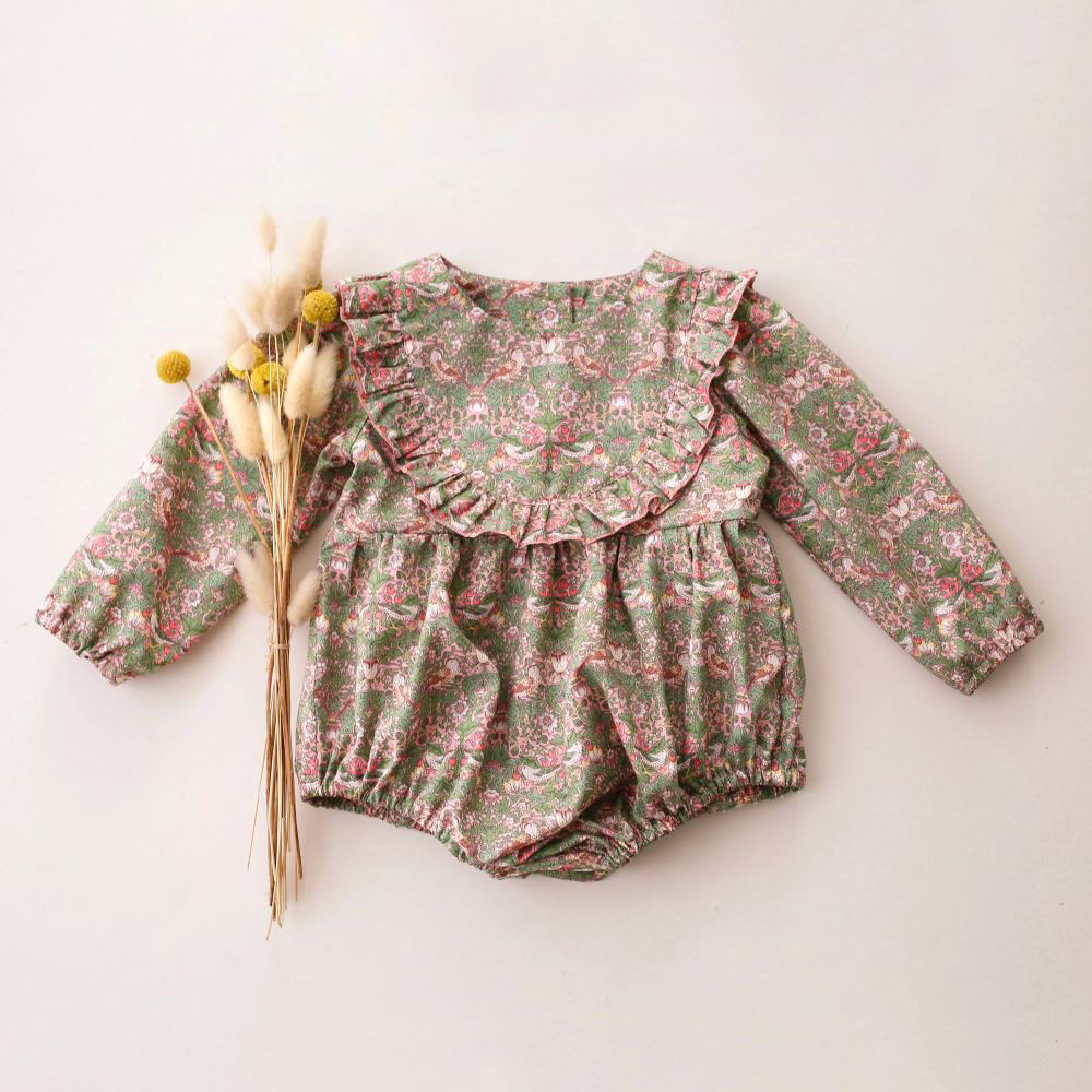 Baby Girl Clothes For 0-2Y Spr - Newborn Baby Girl Romper Floral review and price