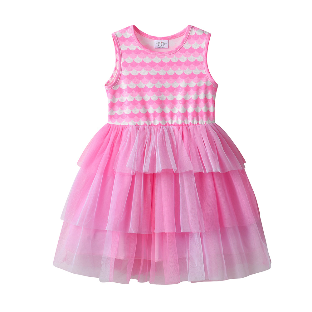 VIKITA Girls Sleeveless Mermai - Toddler Girl Tulle Party Dress review and price