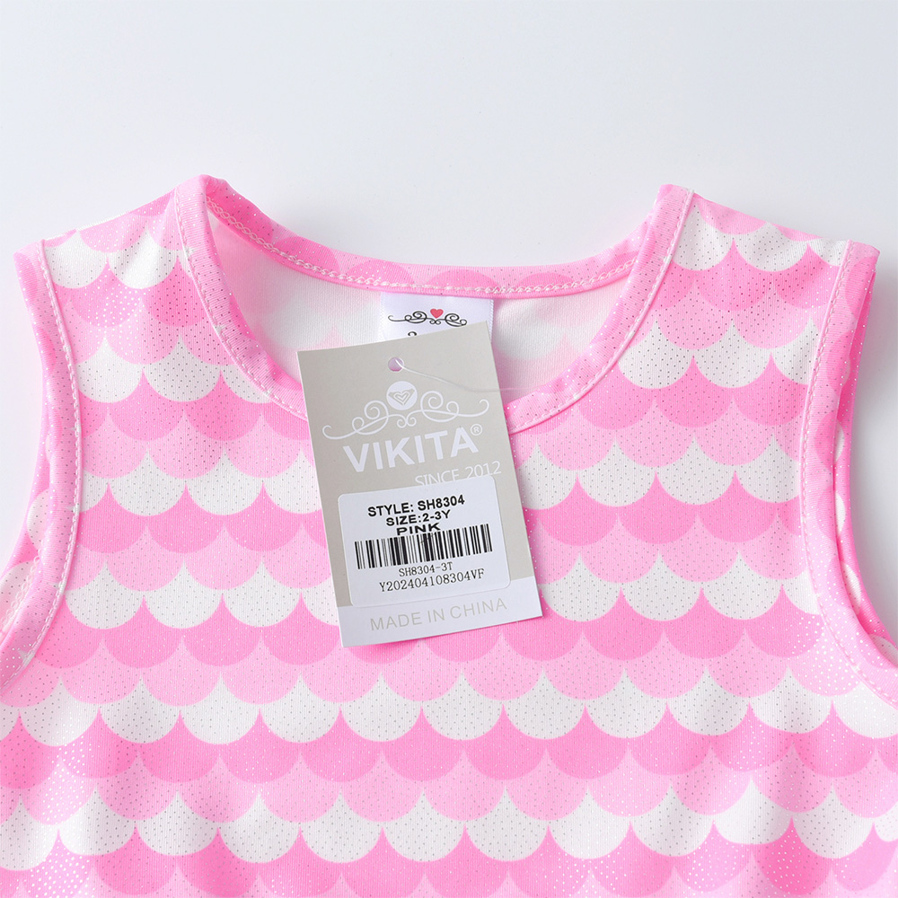 VIKITA Girls Sleeveless Mermai - Toddler Girl Tulle Party Dress review and price