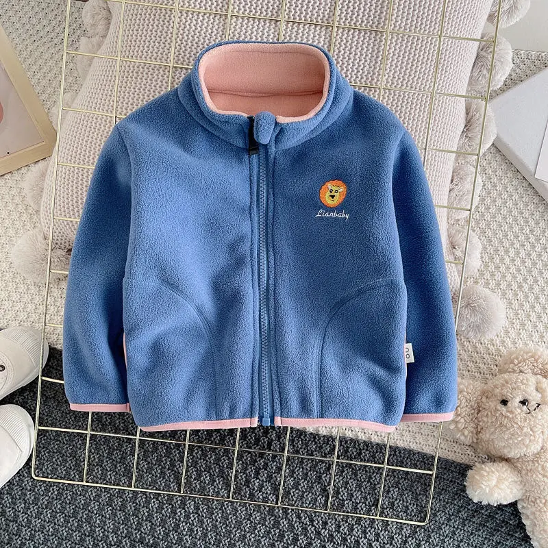 New Children Boys Girls Polar  - Toddler Boy Winter Fleece Jacket review and price