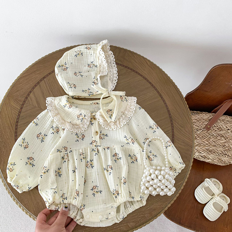 2025 Spring Newborn Infant Bab - Newborn Baby Girl Romper Floral review and price
