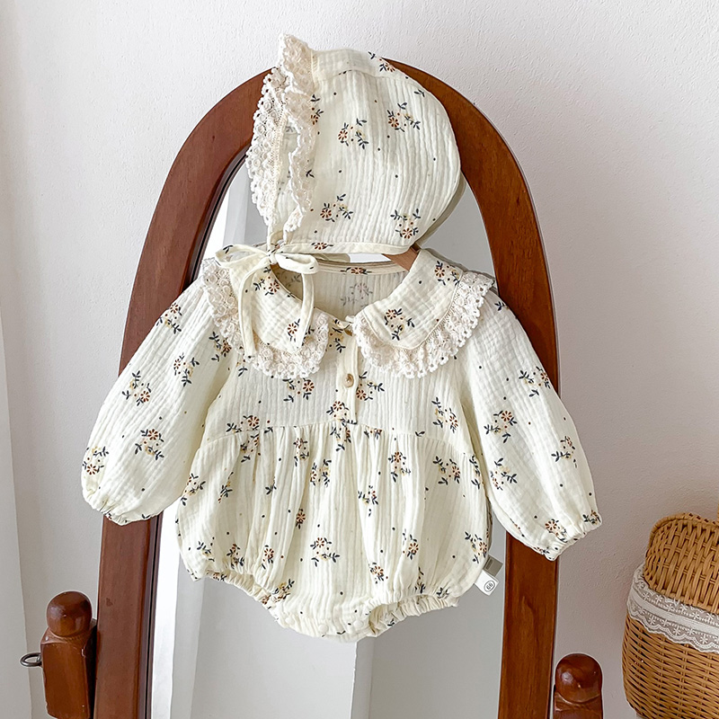 2025 Spring Newborn Infant Bab - Newborn Baby Girl Romper Floral review and price