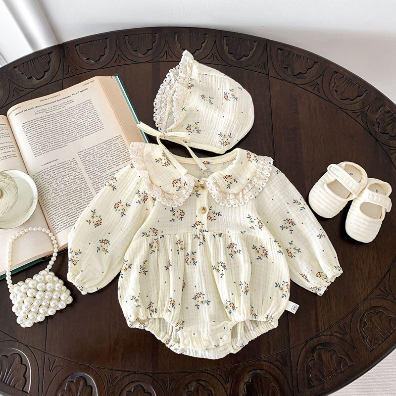 2025 Spring Newborn Infant Bab - Newborn Baby Girl Romper Floral review and price
