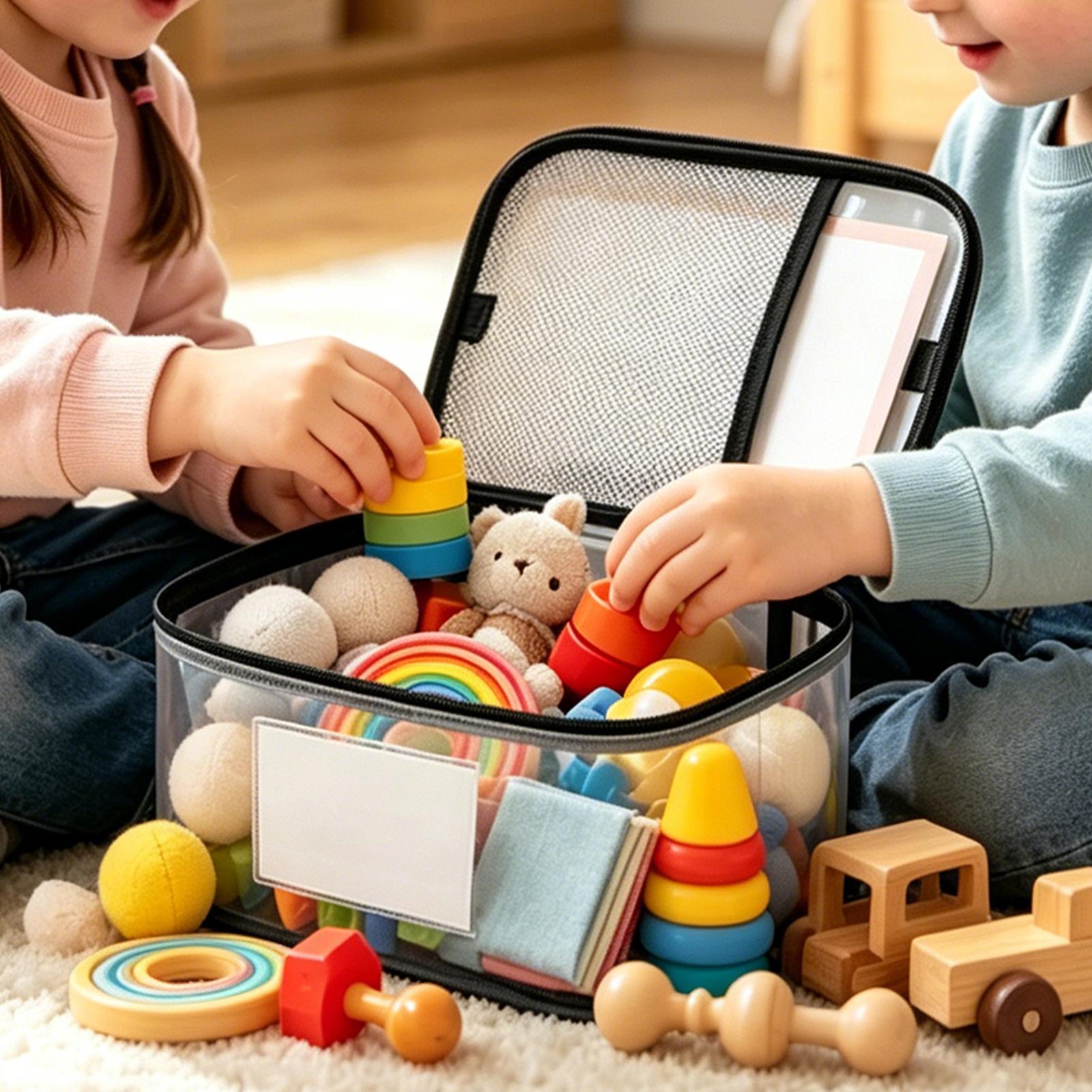 Toy Bags For Storage 6 Pieces  - Nursery review and price