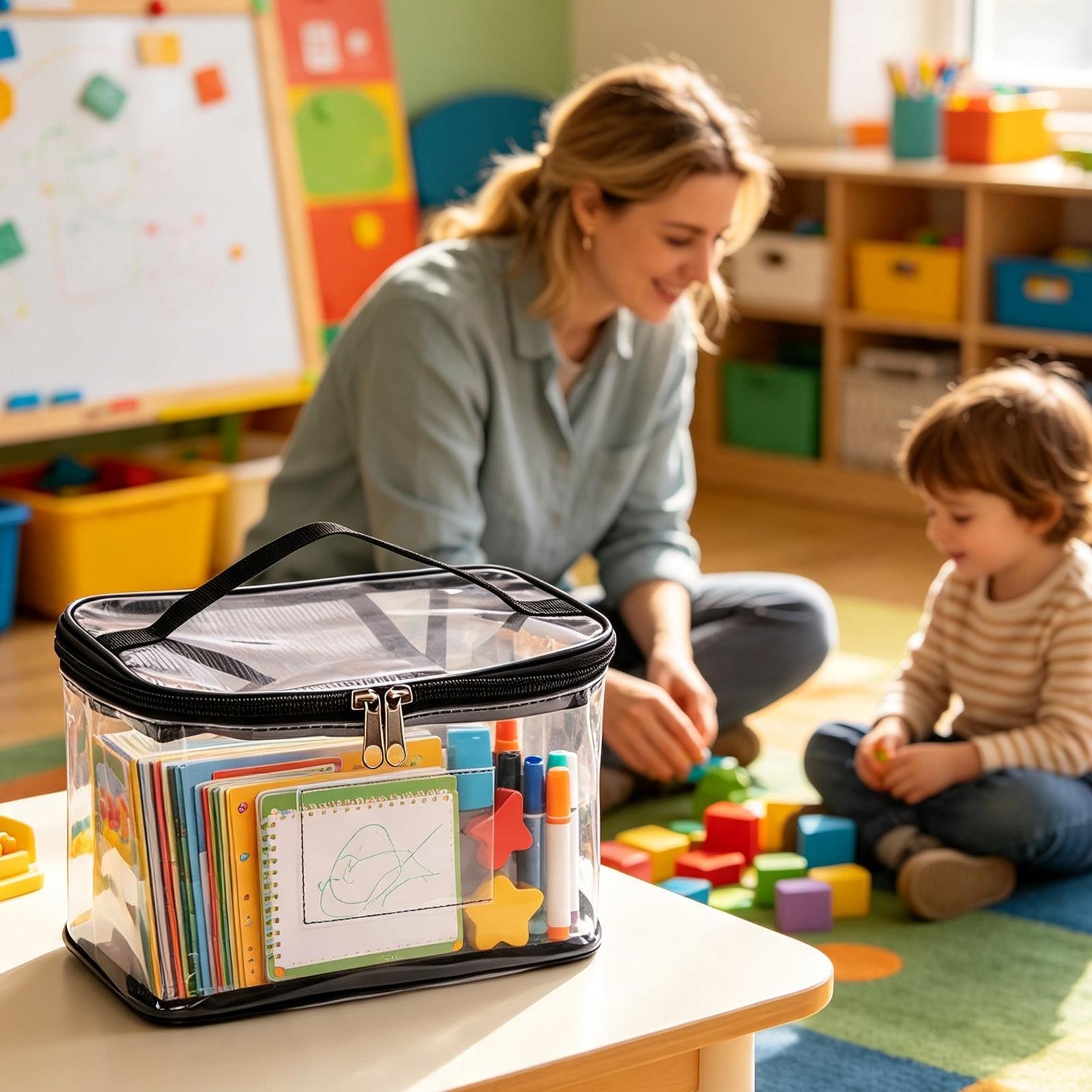 Toy Bags For Storage 6 Pieces  - Nursery review and price