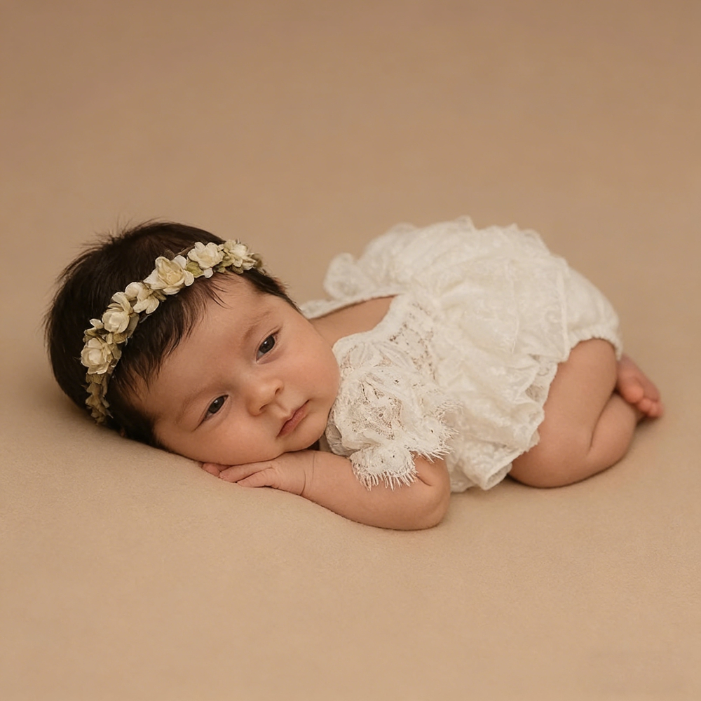 Newborn Photography Outfit Gir - Newborn Baby Girl Romper Floral review and price
