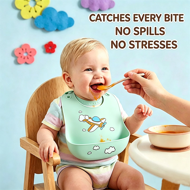 Silicone Baby Feeding Bib Wate - Waterproof Baby Bibs Silicone review and price