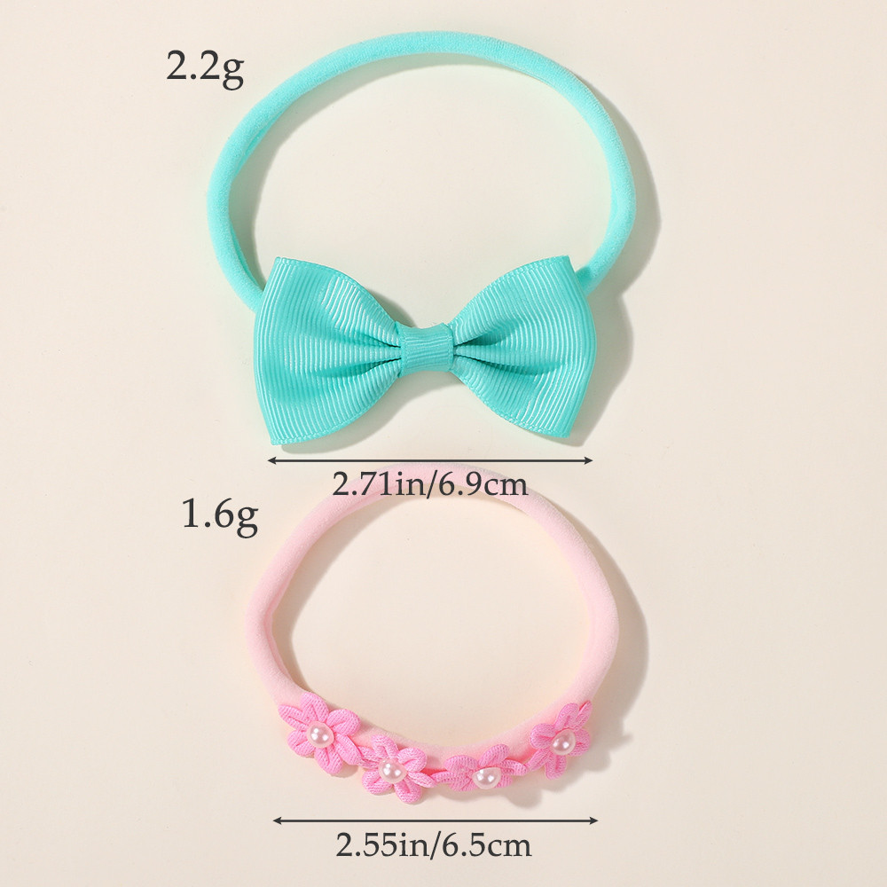 15Pcs Ribbon Bowknot Elastic H - Baby Gear review and price