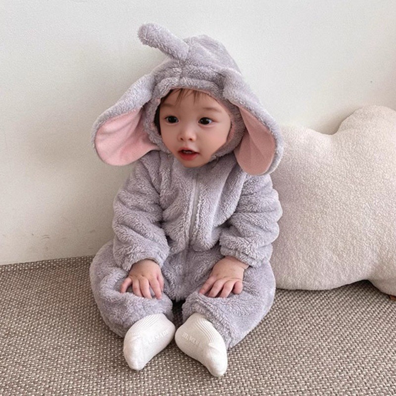 Adorable Elephant Onesie 2026  - Cotton Baby Onesies Zipper review and price