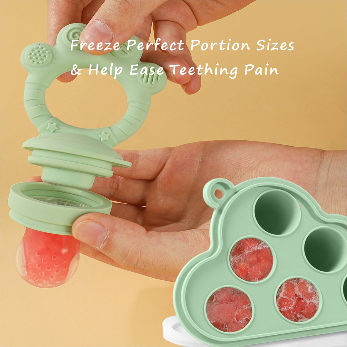 Baby Fruit Food Feeder & Freez - Feeding review and price