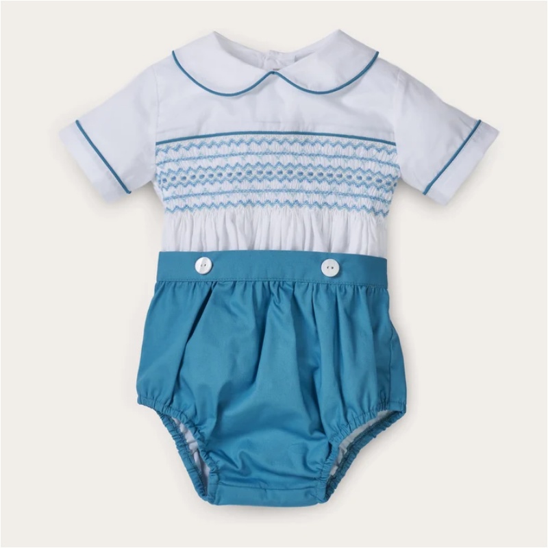0-6Y Summer Baby Boy Hand Smoc - Baby Boy Suit Set Baptism review and price