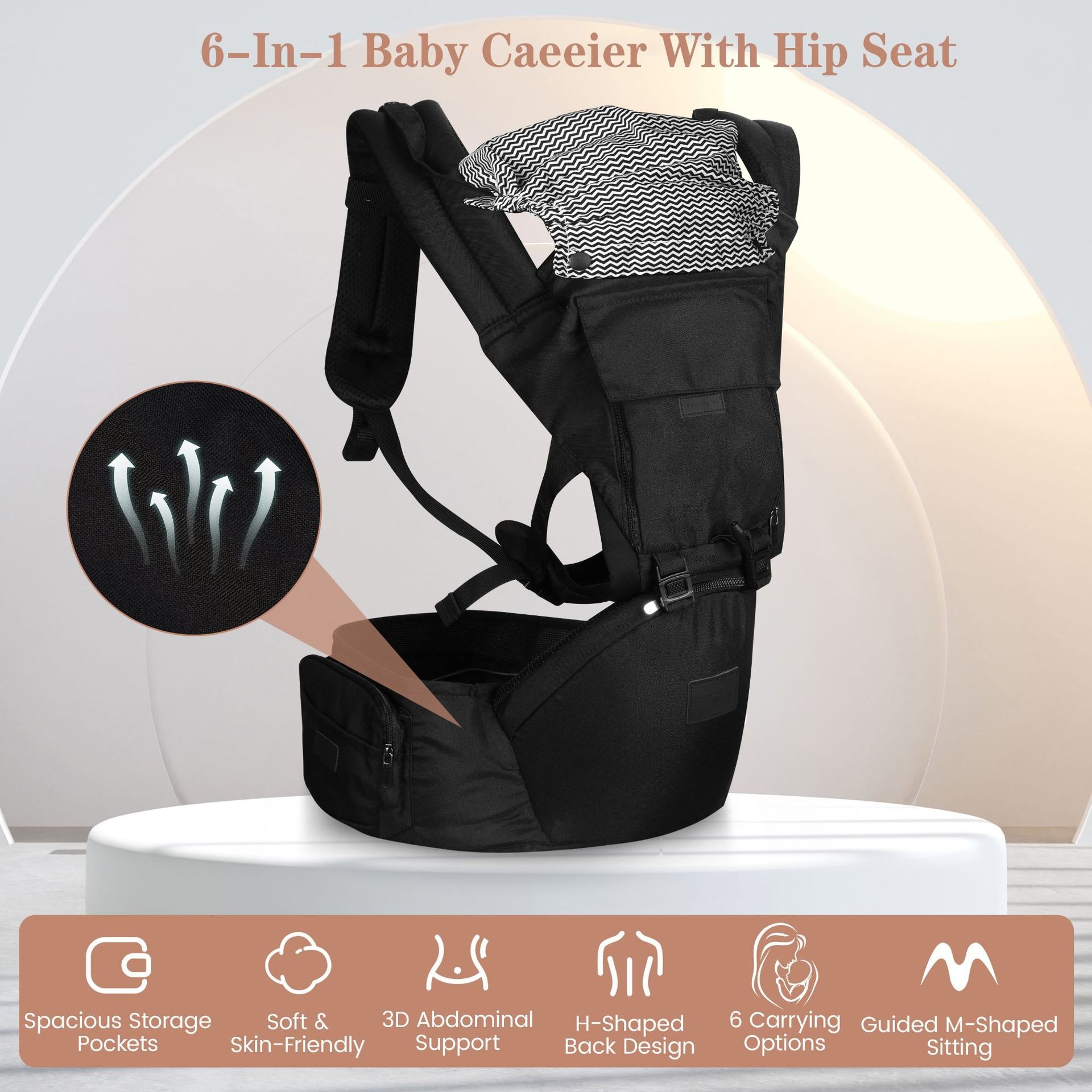 Baby Carrier with Hip Seat, Er - Ergonomic Baby Carrier Newborn To Toddler review and price