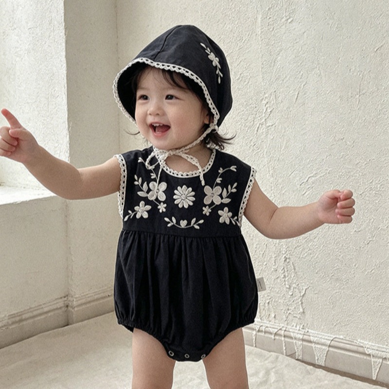 ZOETOPKID Summer Toddler Baby  - Baby Summer Linen Sleeveless Jumpsuit review and price