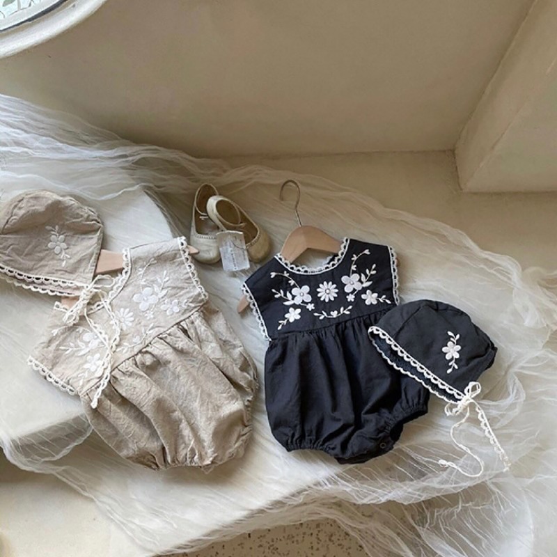 ZOETOPKID Summer Toddler Baby  - Baby Summer Linen Sleeveless Jumpsuit review and price