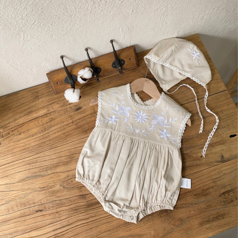 ZOETOPKID Summer Toddler Baby  - Baby Summer Linen Sleeveless Jumpsuit review and price