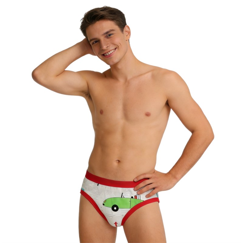 Man's Cute Cartoon Pattern Bri - Diapering review and price