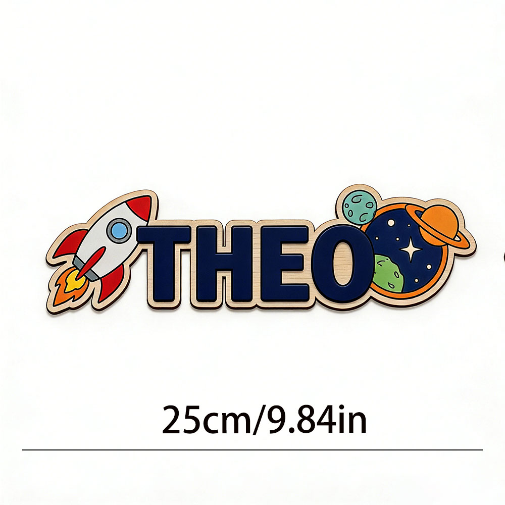 Personalized Space Rocket Name - Nursery review and price
