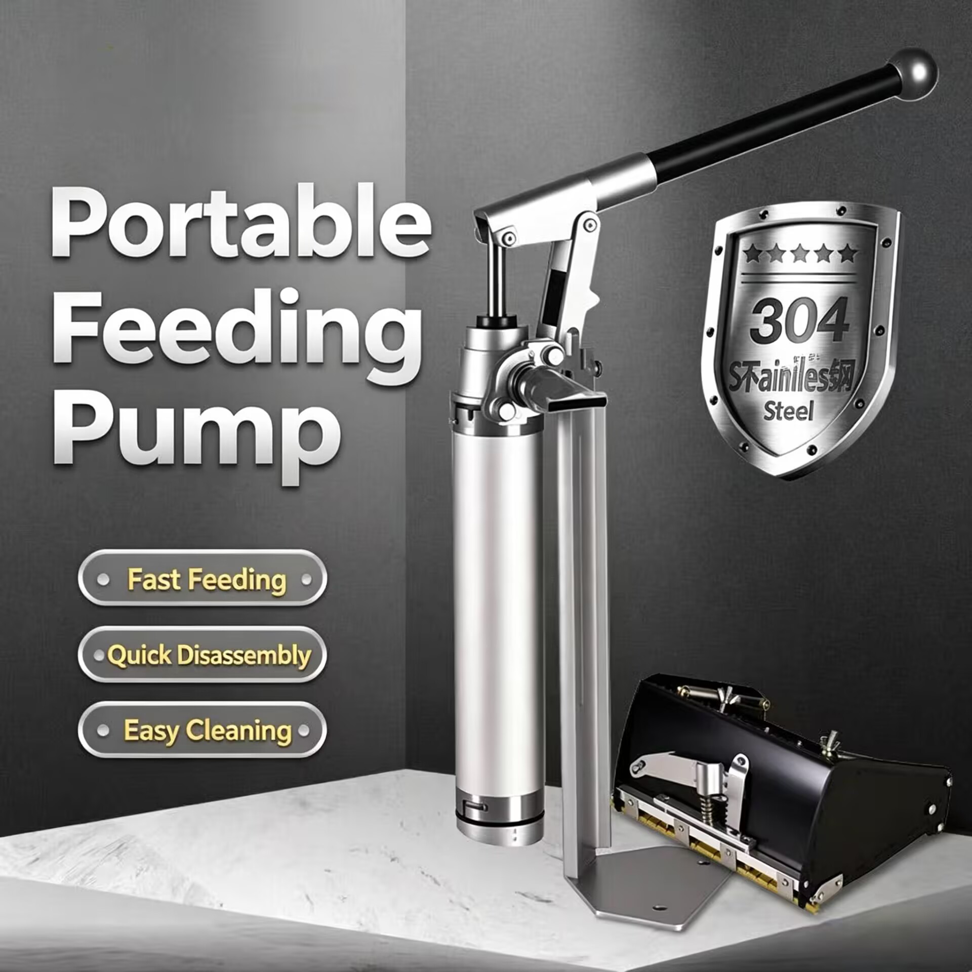 Stainless Steel Manual Feeding - Feeding review and price
