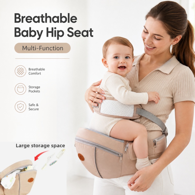 Ergonomic Breathable Baby Hip  - Ergonomic Baby Carrier Newborn To Toddler review and price