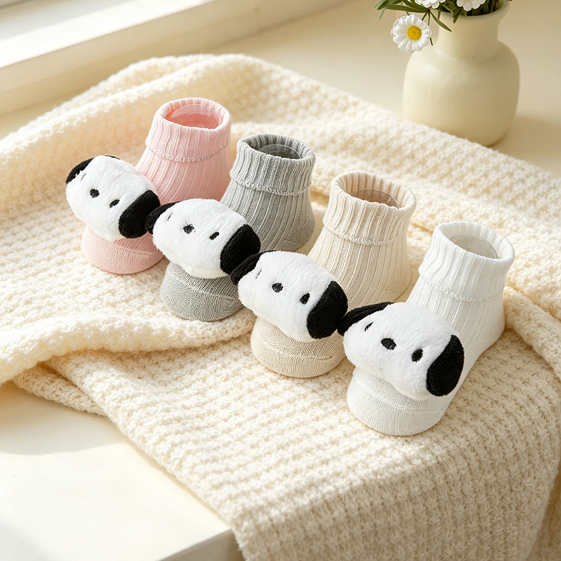 1 Pair of Cute Cartoon Childre - Unisex Baby Socks Non Slip review and price