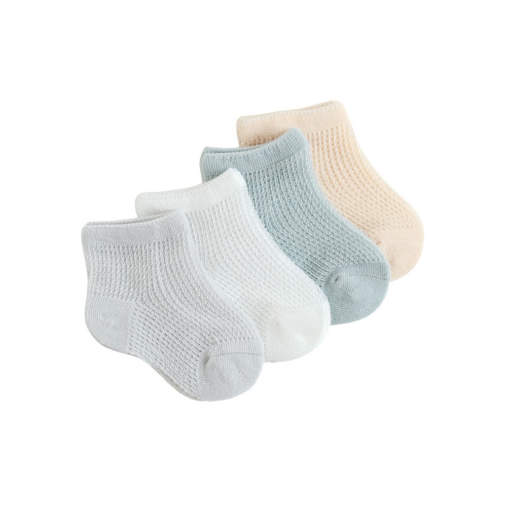 4Pairs New Cotton Baby Ruffle  - Unisex Baby Socks Non Slip review and price