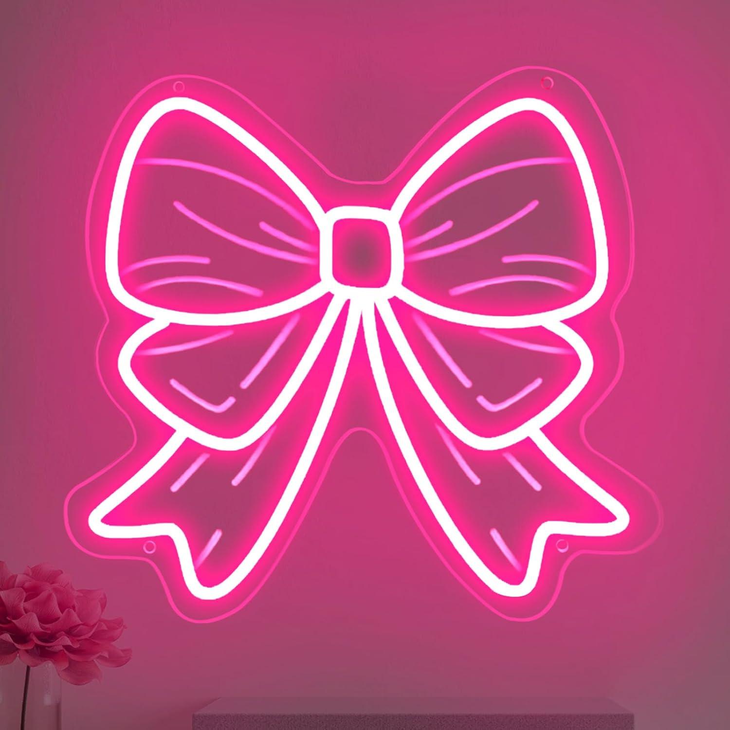 Bow Neon Signs USB Dimmable LE - Nursery review and price
