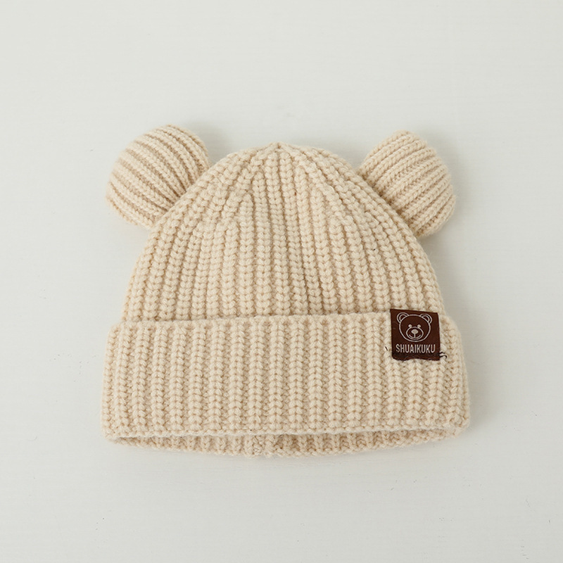 Bear Baby Winter Hat Cartoon E - Infant Beanie Hat With Ears review and price