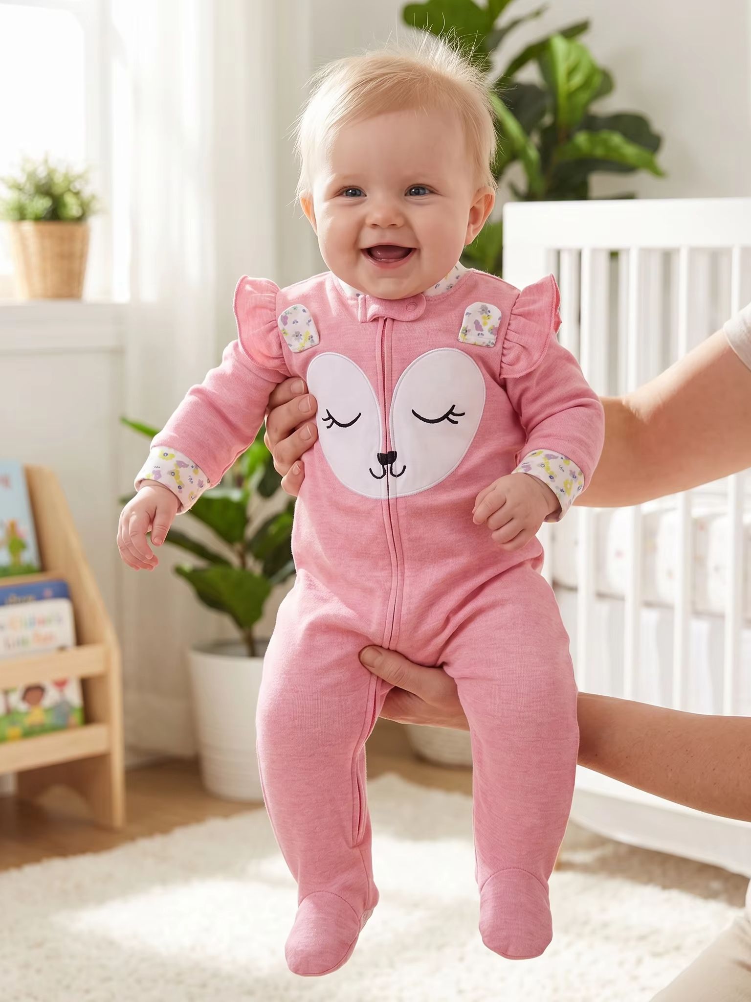 Pure Cotton Baby Footed Romper - Cotton Baby Onesies Zipper review and price