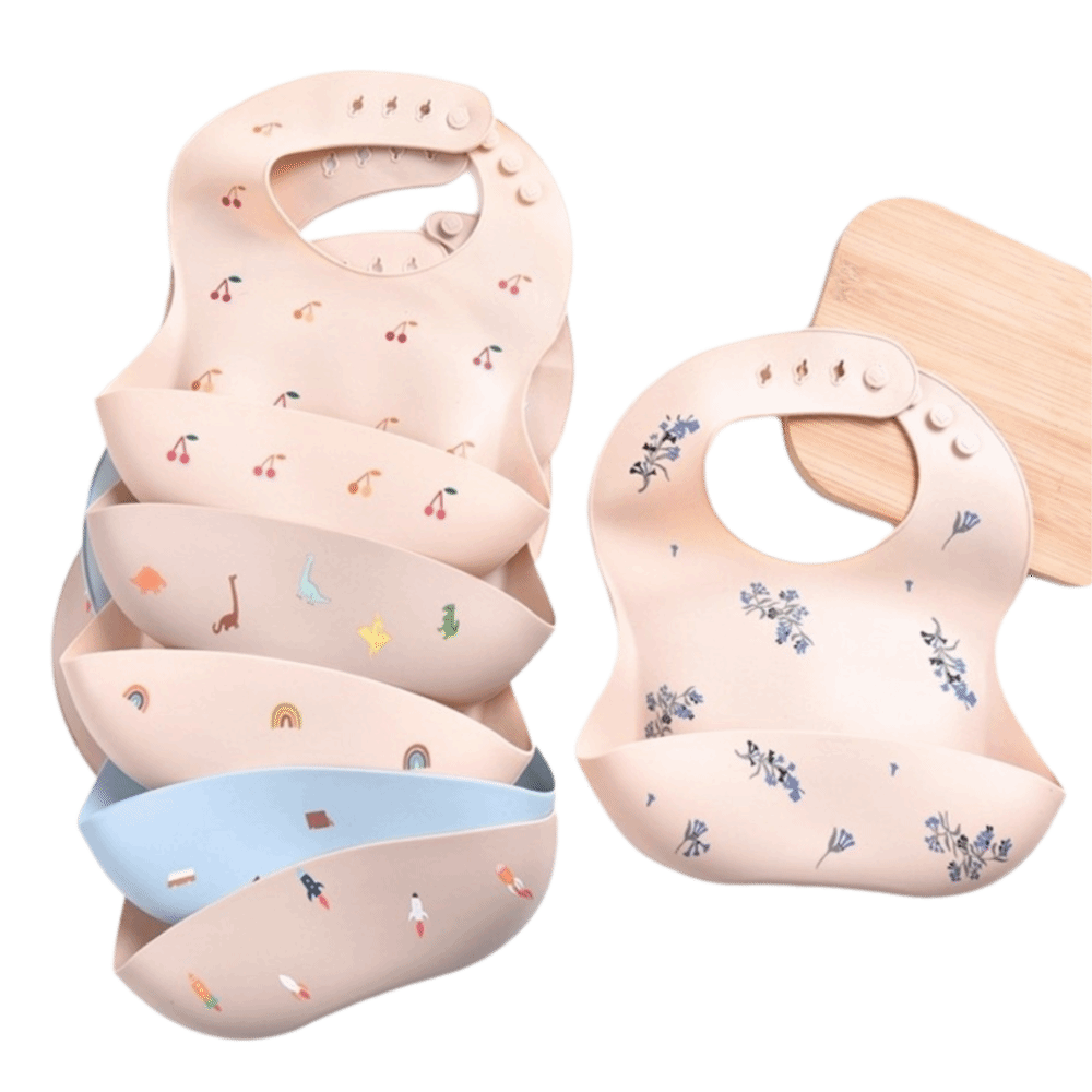 New Silicone Baby Eating Bib A - Waterproof Baby Bibs Silicone review and price