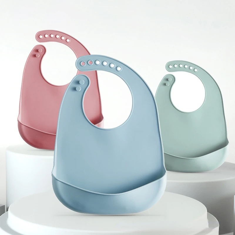 1-5pcs Baby Silicone Bibs Wate - Waterproof Baby Bibs Silicone review and price