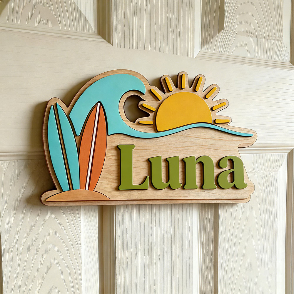 Custom Beach Wave Surfboard Su - Nursery review and price