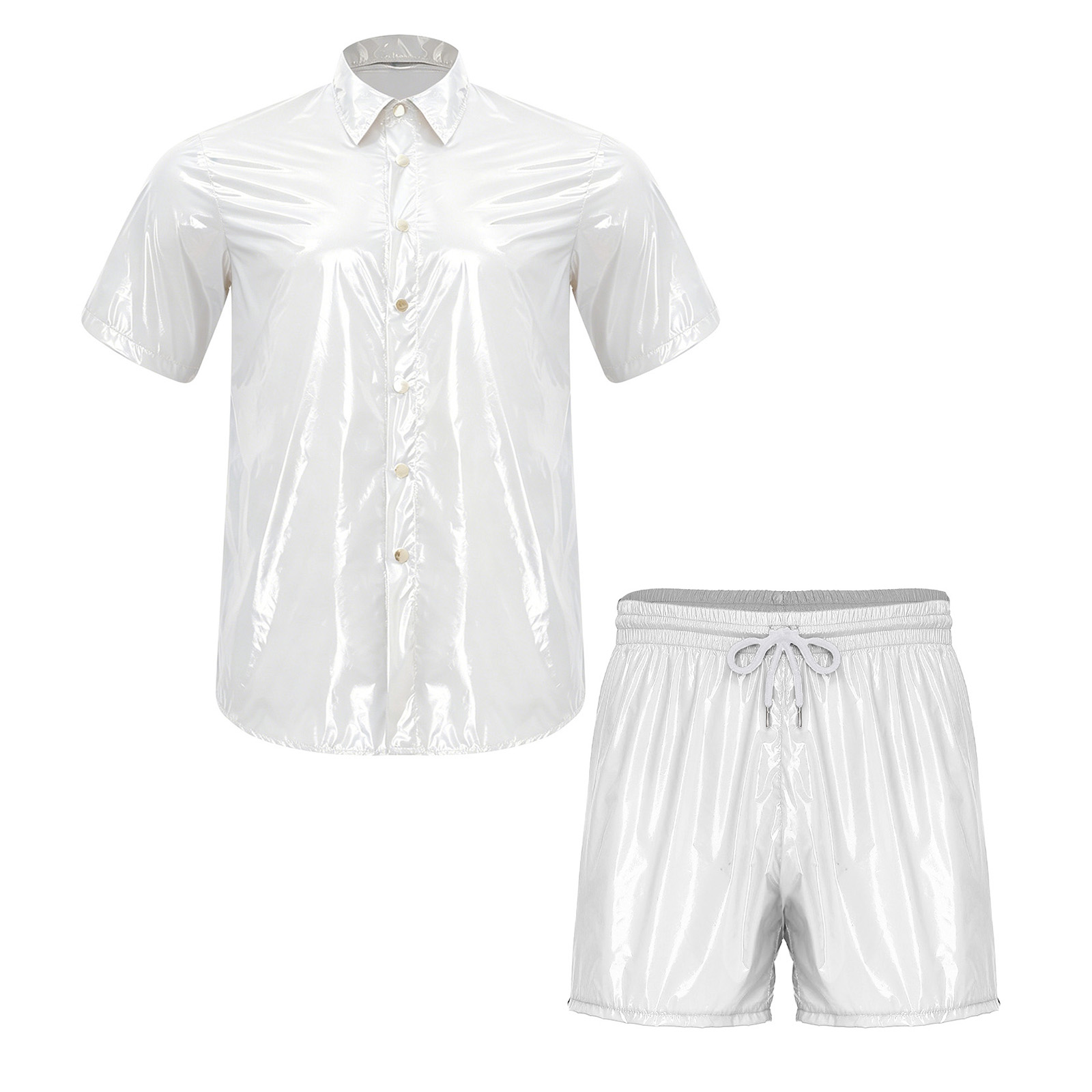 Men Glossy Waterproof Tops and - Diapering review and price