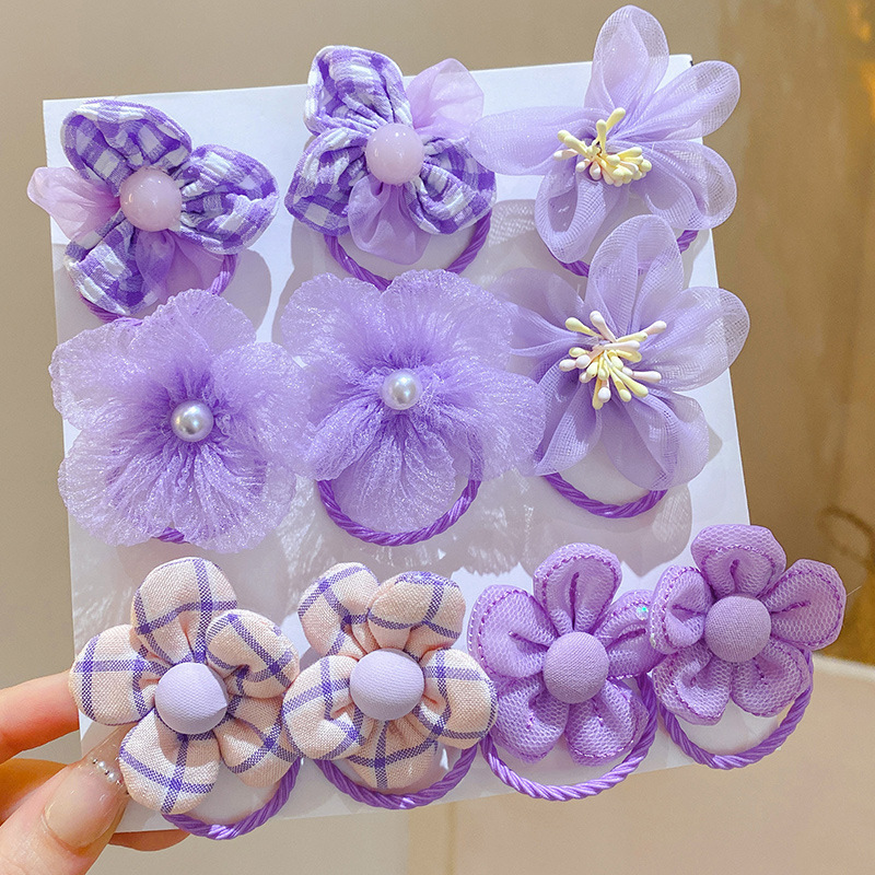 10Pcs Children's Mesh Flower H - Baby Gear review and price