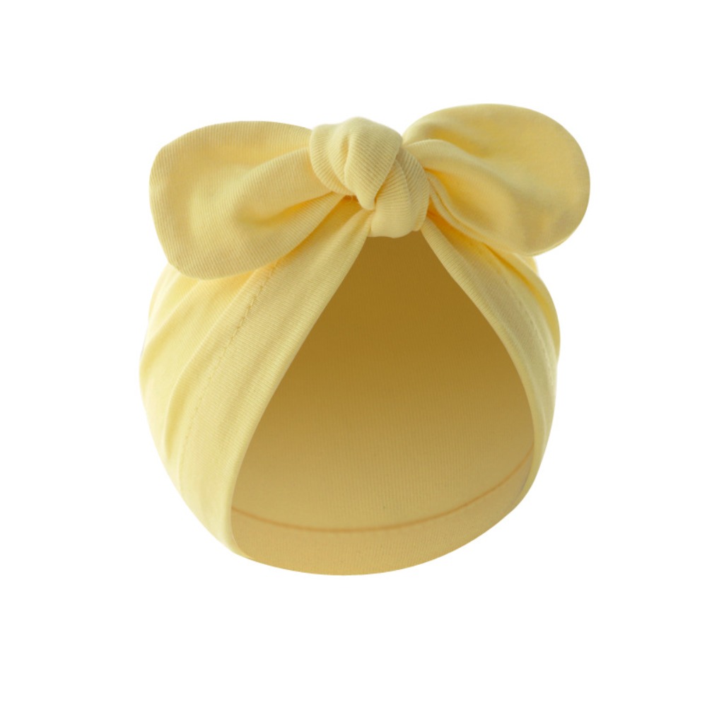 Cute Flower Knot Hat Cotton So - Infant Beanie Hat With Ears review and price