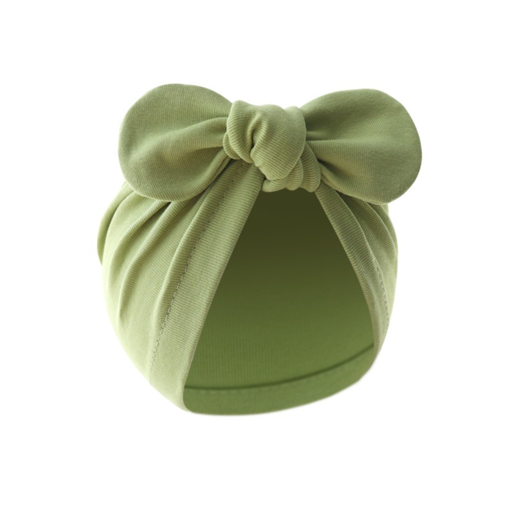 Cute Flower Knot Hat Cotton So - Infant Beanie Hat With Ears review and price