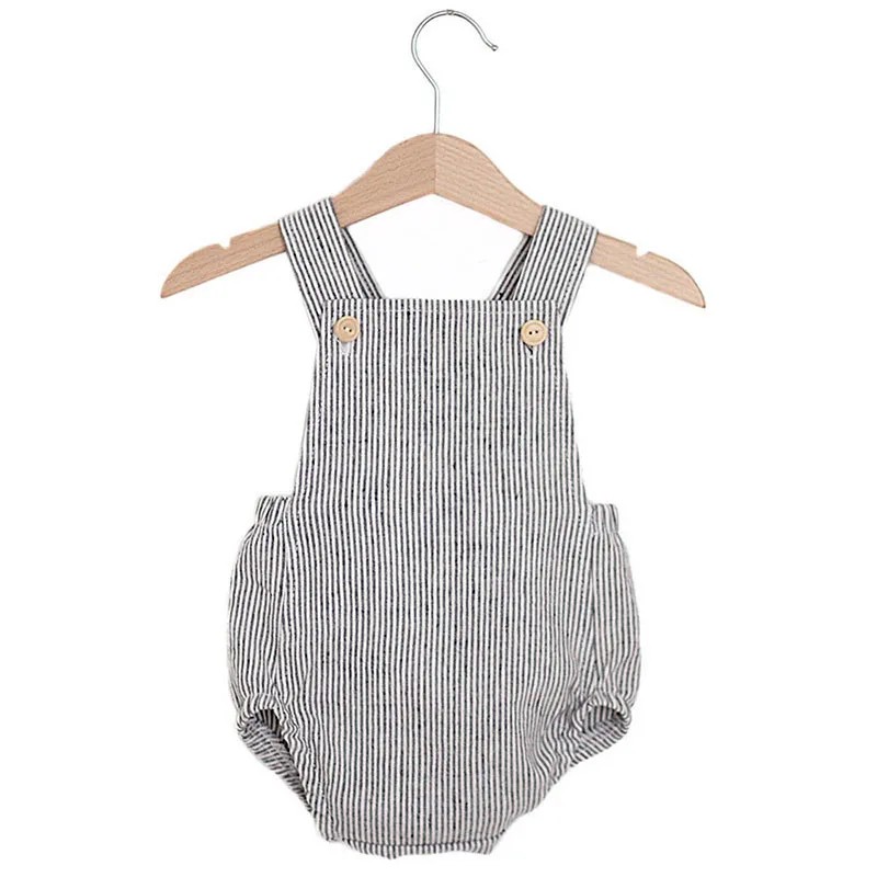 Newborn Baby Boy Girl Romper F - Baby Summer Linen Sleeveless Jumpsuit review and price