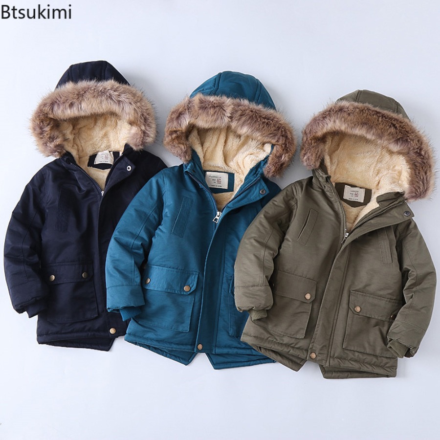 Children's Fleece-lined Coats  - Toddler Boy Winter Fleece Jacket review and price