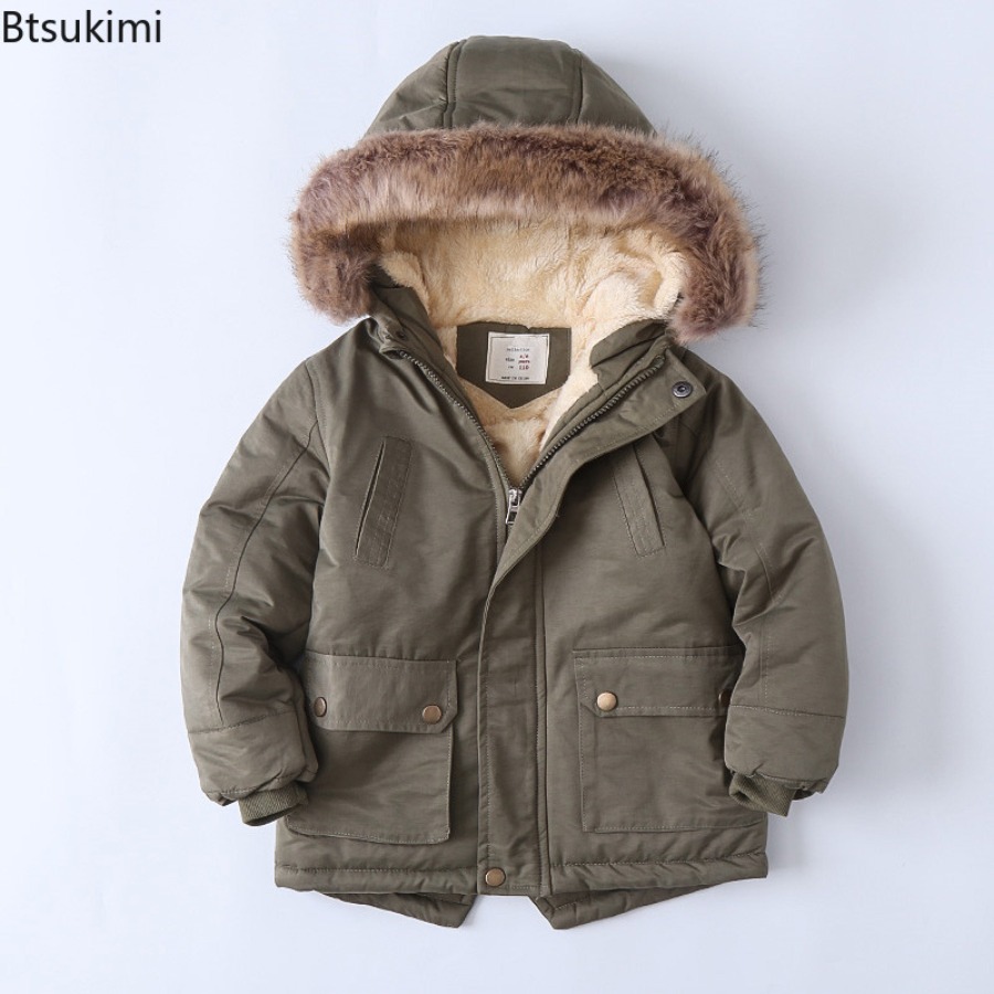 Children's Fleece-lined Coats  - Toddler Boy Winter Fleece Jacket review and price